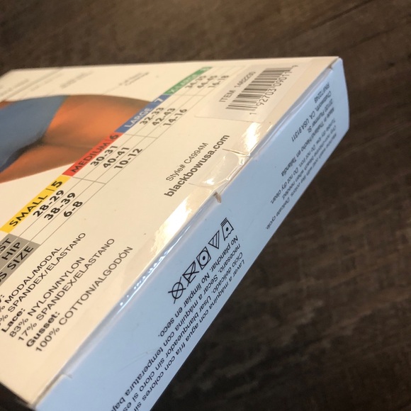 Black Bow Ladies' High Waist Brief, 5-pack - Picture 11 of 13